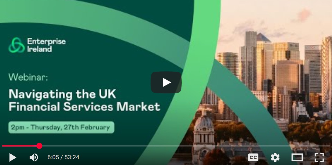 Navigating the UK Financial Services Market Webinar